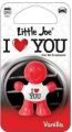 3Zapach samochodowy Little Joe Mały Joe Czerwony I Love You da do kratki nawiewu odświerzacz 3.jpg