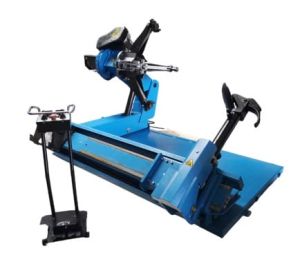 Montażownica Unitrol UT-356 ciężarowo-budowlana 56"  Wi-Fi do 2500 mm średnicy oraz do 1500 mm szerokości koła