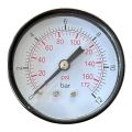 Manometr TYLNY ADLER GZ 1/4" średnica 63mm 0-12Bar 1