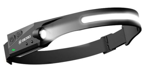 Lampa BERG czołowa LED 2W z czujnikiem ruchu