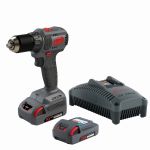 AKUMULATOROWA WIERTARKO-WKRĘTARKA INGERSOLL RAND D3141-K22-EU 20V z uchwytem wiertarskim – Kompletny zestaw