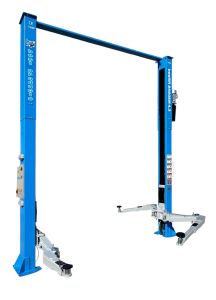 Bestlift 245GEM B4.3 Podnośnik 2-kolumnowy elektrohydrauliczny, łamane ramiona typu M, udźwig 4T, łączony górą na wys. 4,3m