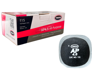 Łata uniwersalna TECH AP4.5   45 mm do opon i dętek 100 szt.