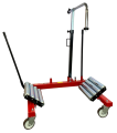 Wózek do montowania kół ciężarowych i rolniczych transporter hydrauliczny,.png