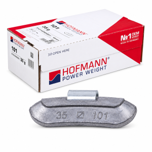 Ciężarki nabijane HOFMANN STD 35g do wyważania felg stalowych