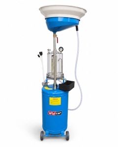Wysysarko-zlewarka pneumatyczna do oleju PREMIUM 90L ze zbiornikiem drenażowym PCAS-6297WRC