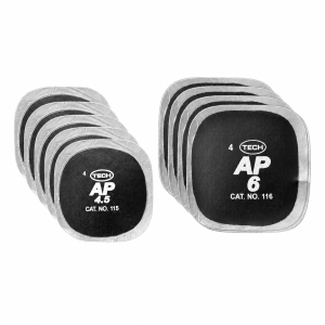 Zestaw Łatek TECH do naprawy przebić opon i dętek 45mm 40 szt., 55mm 30 szt