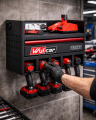 Szafka wisząca z szufladą na elektronarzędzia Milwaukee Makita z gniazdem 230V FR9271W WULCAR