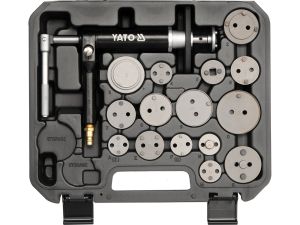 YATO YT-0671 – Pneumatyczny zestaw do cofania tłoczków hamulcowych, separatory 16 el.