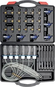 YATO YT-7306 – Tester wtryskiwaczy Common Rail Diesel, zestaw przelewowy diagnostyczny 31 el