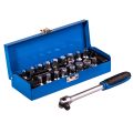Kpl. kluczy do korka oleju 3/8" 19szt QS60019A