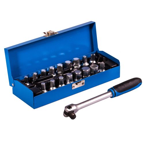 Kpl. kluczy do korka oleju 3/8" 19szt QS60019A